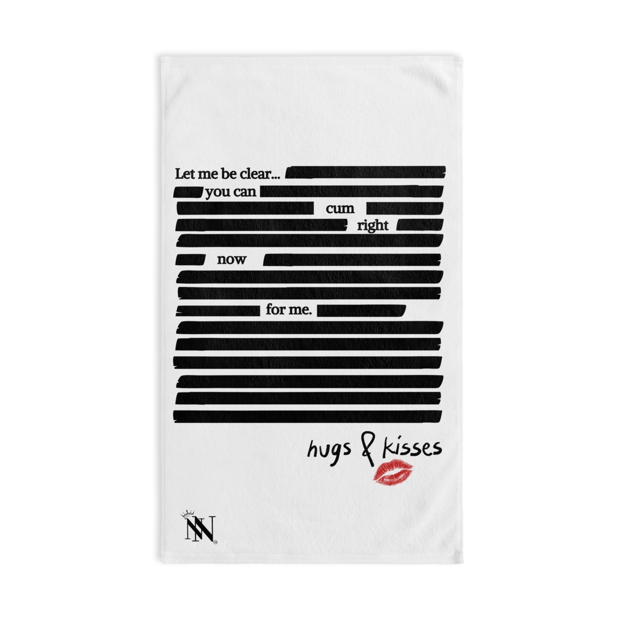 Let Me Be Clear... | Mix & Match Original Fun-Flirty Lovers’ Towels