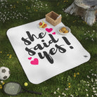 She Said Yes! | Mix Match Fun-Flirty Lovers’ Water-Resistant Blankets