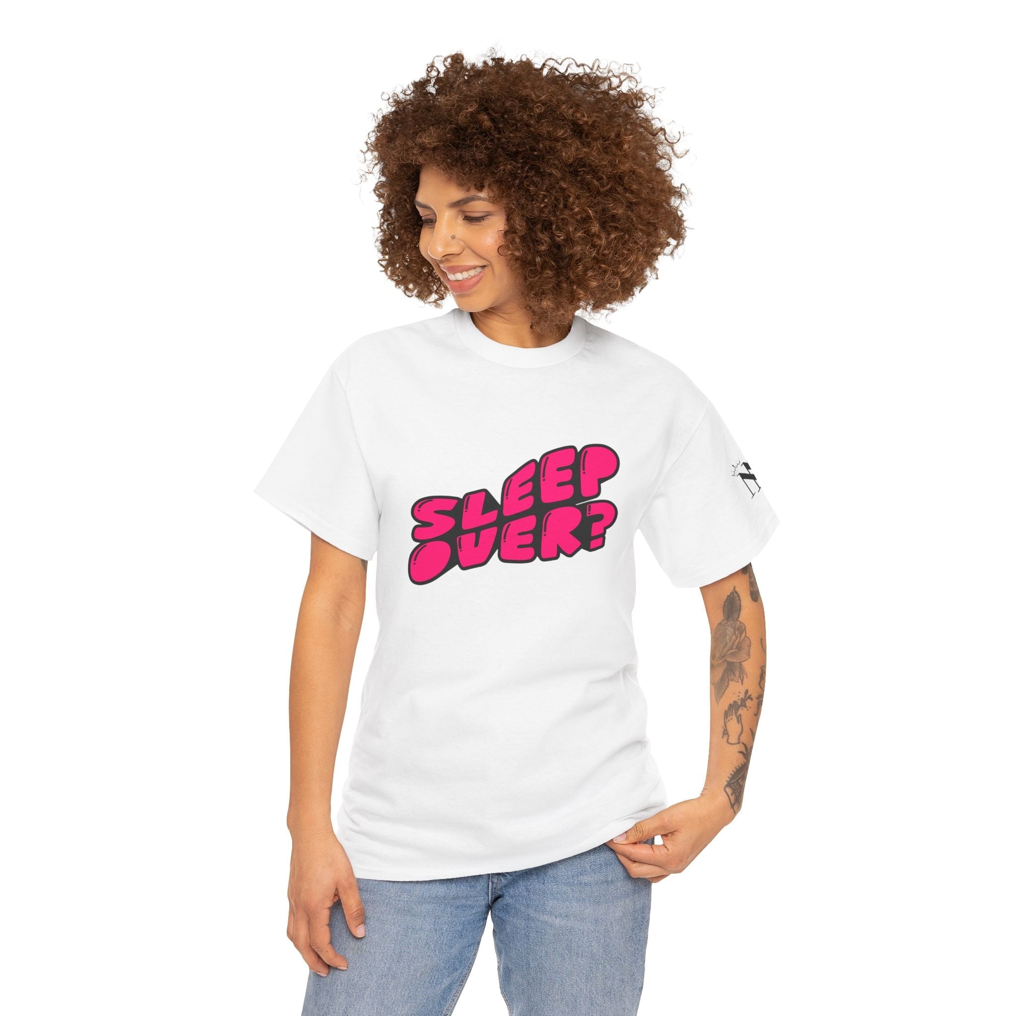 Sleep Over? | Mix & Match Cotton Unisex Fun-Flirty Lovers’ T-Shirts