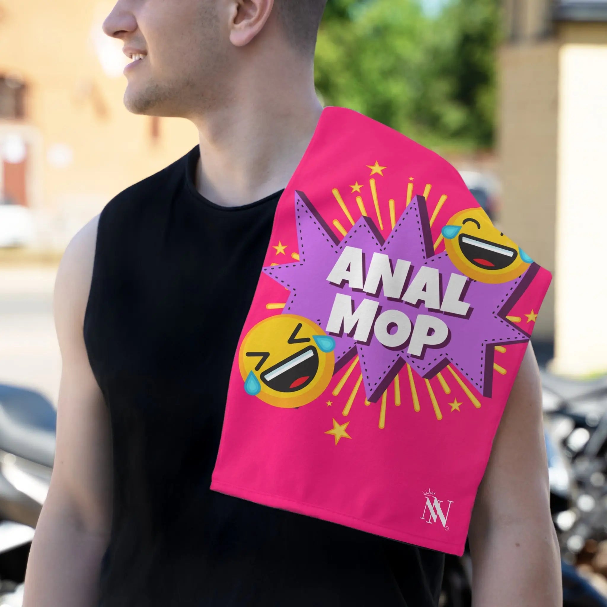 Anal Mop Signature Pink | Mix & Match Soft Fun-Flirty Lovers’ Towels