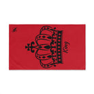 Large Crown King Red | Mix & Match Classic Fun-Flirty Lovers’ Towels