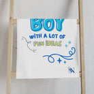 Just a Boy Fun Ideas Cum Towel