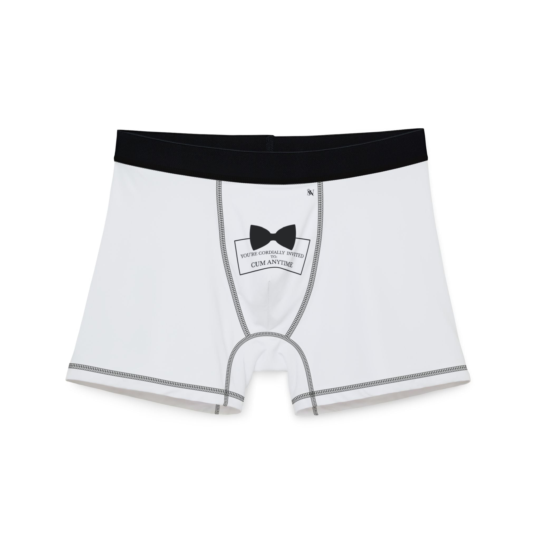 Cordially Invited Cum | Mix & Match Fun-Flirty Lovers’ Boxer Briefs