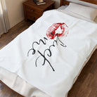 Fuck Me with a Kiss Romantic Gifts Love Blanket