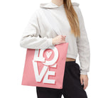 Block Letter Love Heart | Mix & Match Fun-Flirty Lovers’ Totes