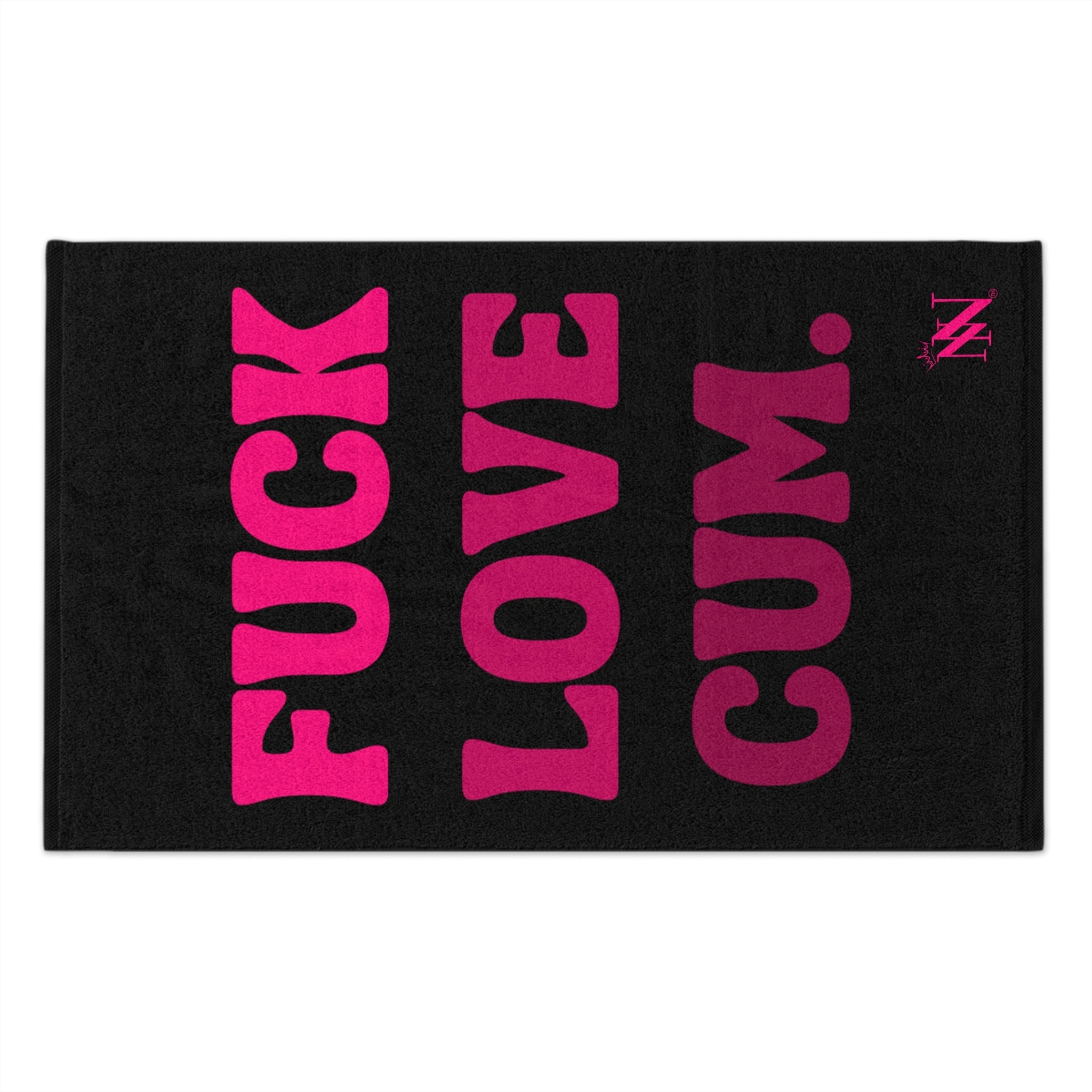 Fuck Love Cum. Nectar Napkins Sex Towel