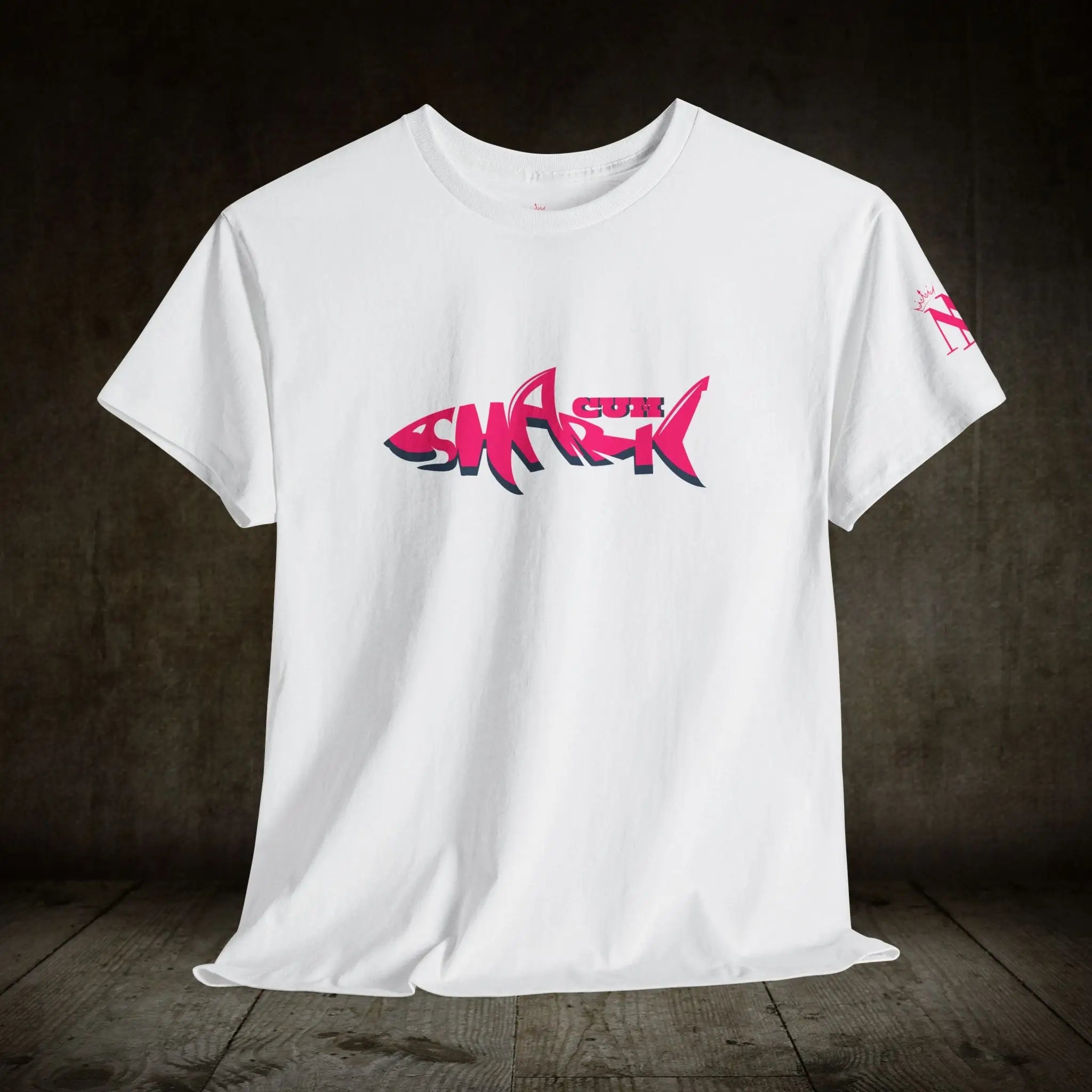 Pink Cum Shark | Mix & Match 100% Cotton Unisex Fun-Flirty Lovers’ Tees
