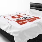 No Entry Lovers Only Sign Blanket