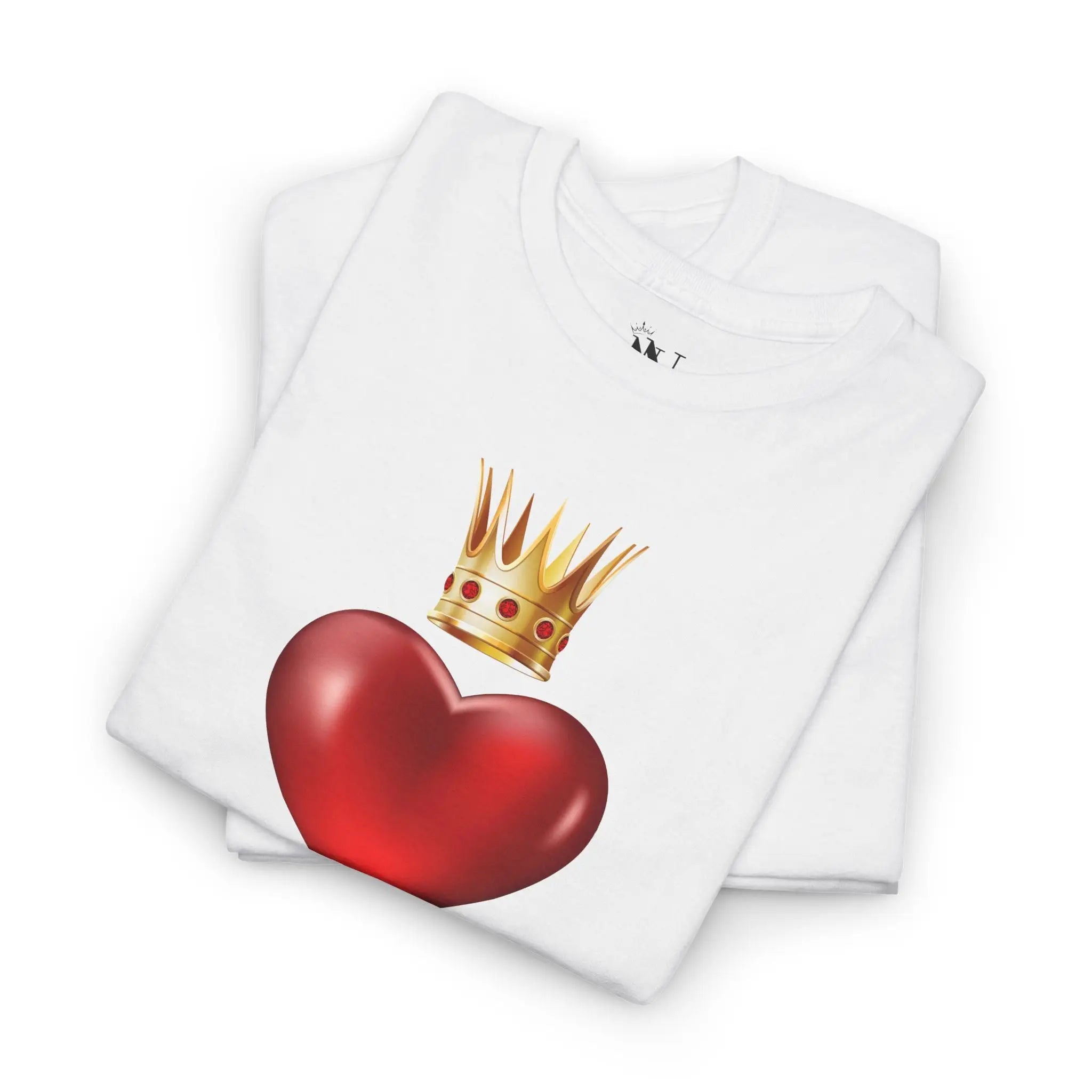 Heart Queen | Mix & Match 100% Cotton Unisex Fun-Flirty Lovers’ Tees