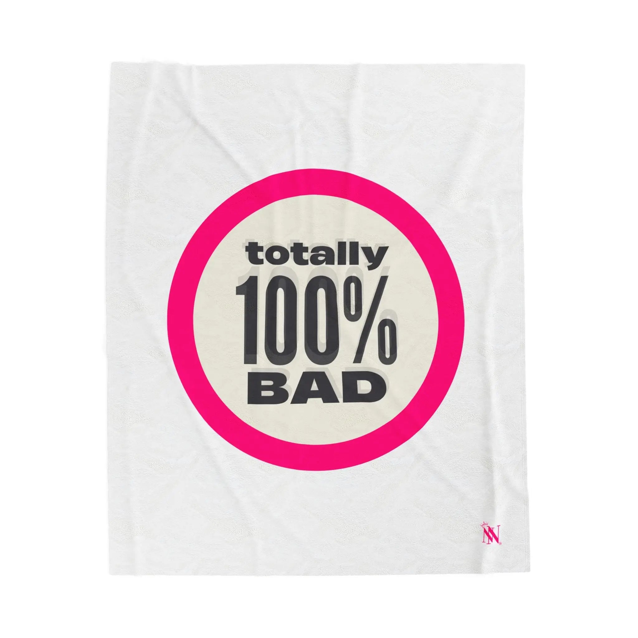 Totally 100% Bad | Mix & Match Soft Fun-Flirty Lovers’ Blankets