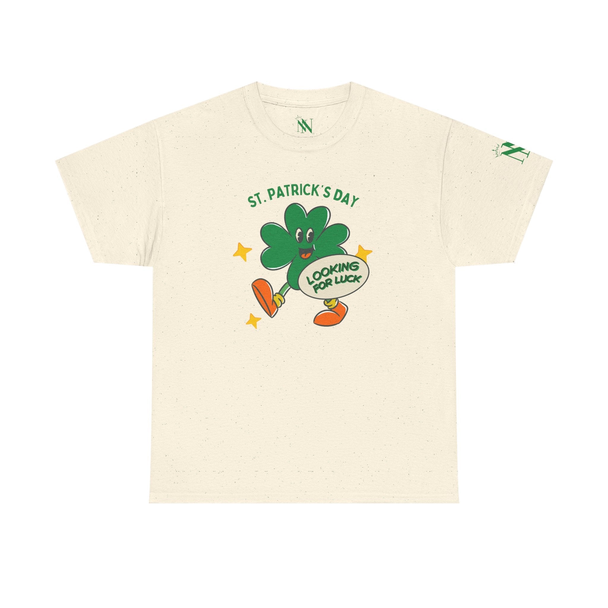 Looking for Luck Shamrock St. Patrick’s Day | Mix & Match Cotton Unisex Fun-Flirty Lovers’ T-Shirts