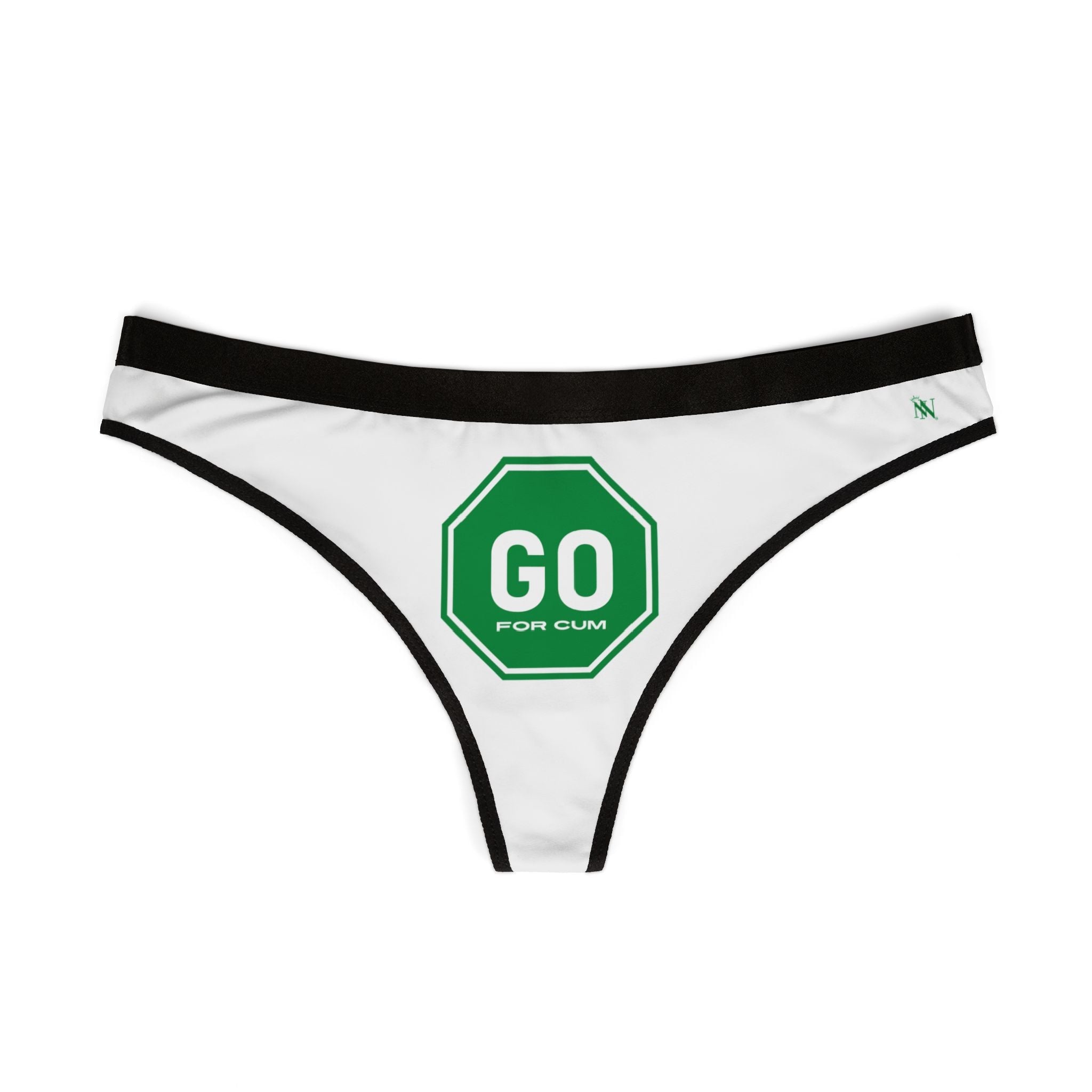 Go For Cum Sign | Mix & Match Women’s Fun-Flirty Lovers’ Thongs