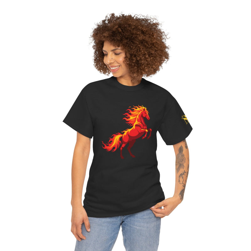 Wildfire Horse Sex Gifts 100% Cotton T-Shirt