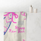 Happy New Year Beginnings | Mix & Match XL Fun-Flirty Lovers’ Towels