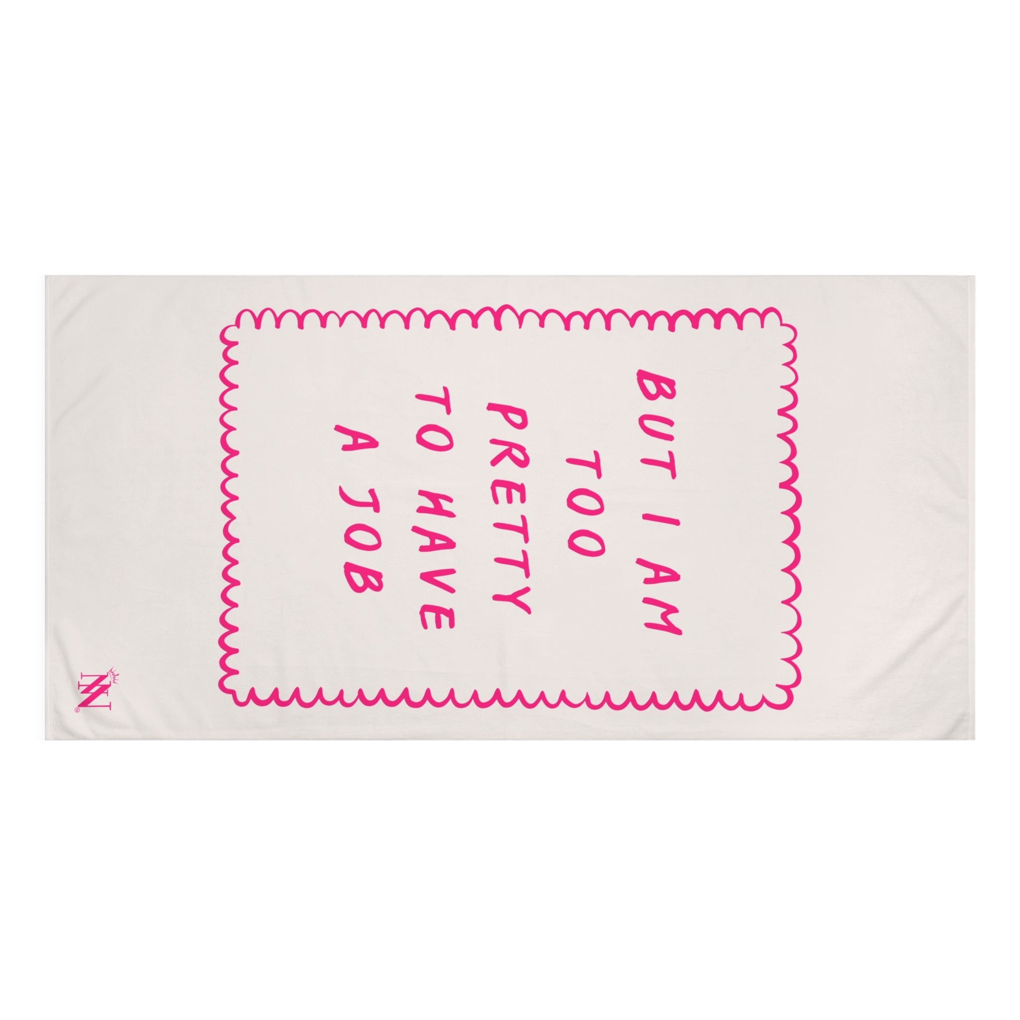 Too Pretty to Have a Job | Mix & Match XL Fun-Flirty Lovers’ Towels