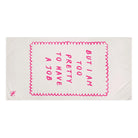 Too Pretty to Have a Job | Mix & Match XL Fun-Flirty Lovers’ Towels