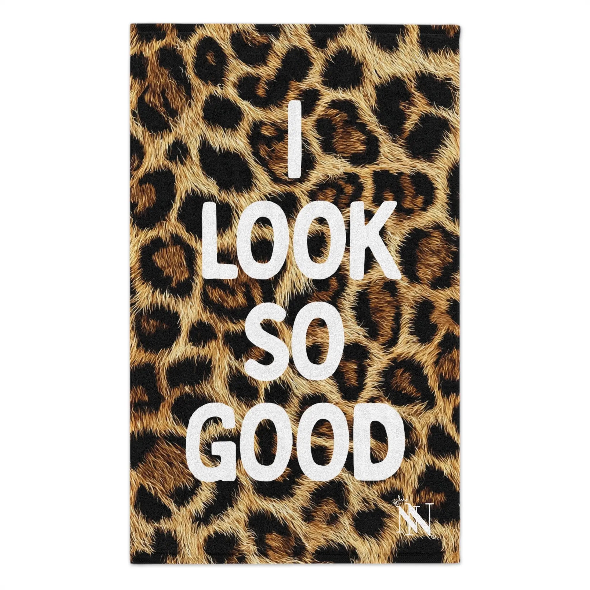 I Look So Good Realistic Cheetah Print Sex Towel