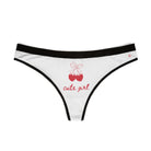 Cute Girl Strawberries | Mix & Match Women’s Fun-Flirty Lovers’ Thongs