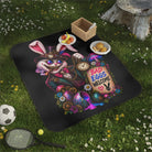 Bad Eggs Welcome Wicked Bunny Water-Resistant Sex Blanket