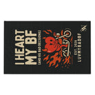 I Heart My BF | Mix & Match Soft Fun-Flirty Lovers’ Towels