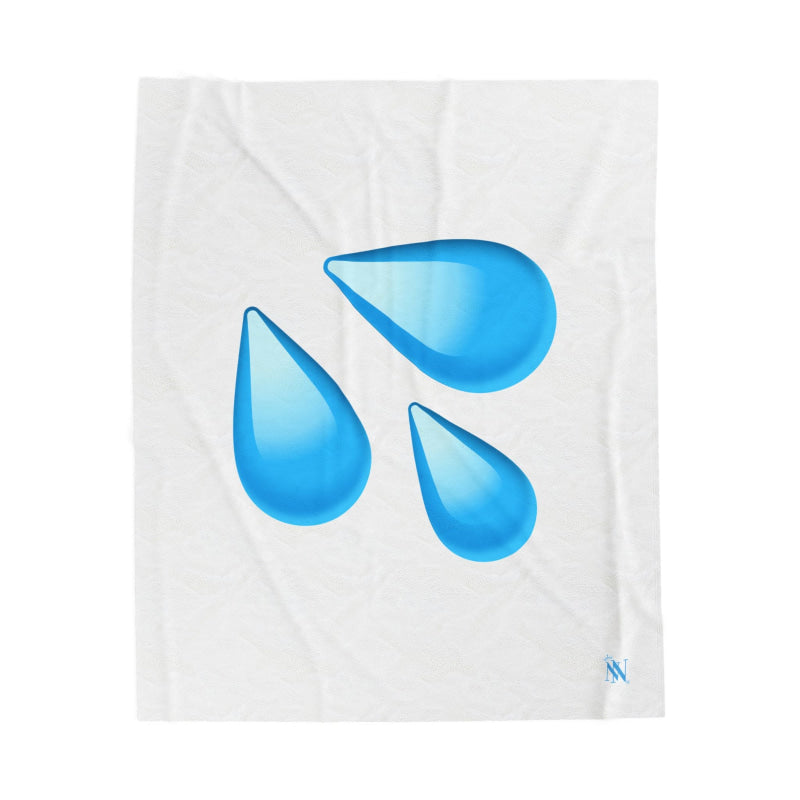 Wet Emoji | Mix & Match Soft Fun-Flirty Lovers’ Blankets