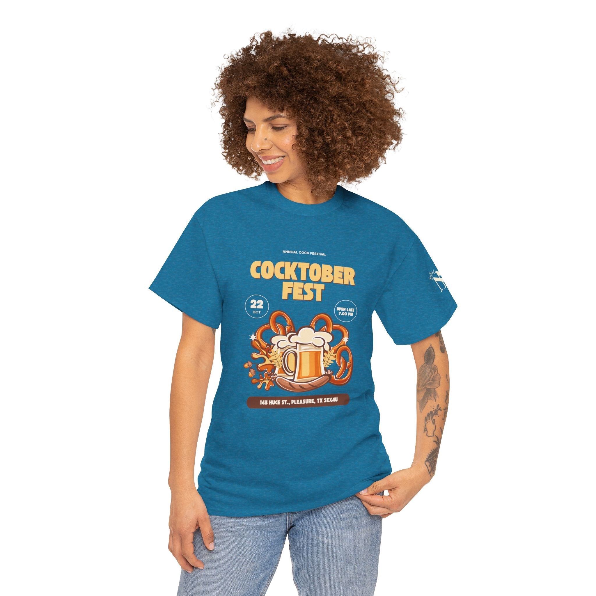 Cocktober Fest | Mix & Match Cotton Unisex Fun-Flirty Lovers’ T-Shirts