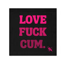 Love Fuck Cum. | Nectar Napkins Lils’ Fun-Flirty Lovers’ Towels