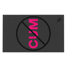 Don’t Cum Dark Grey | Mix & Match Soft Fun-Flirty Lovers’ Towels