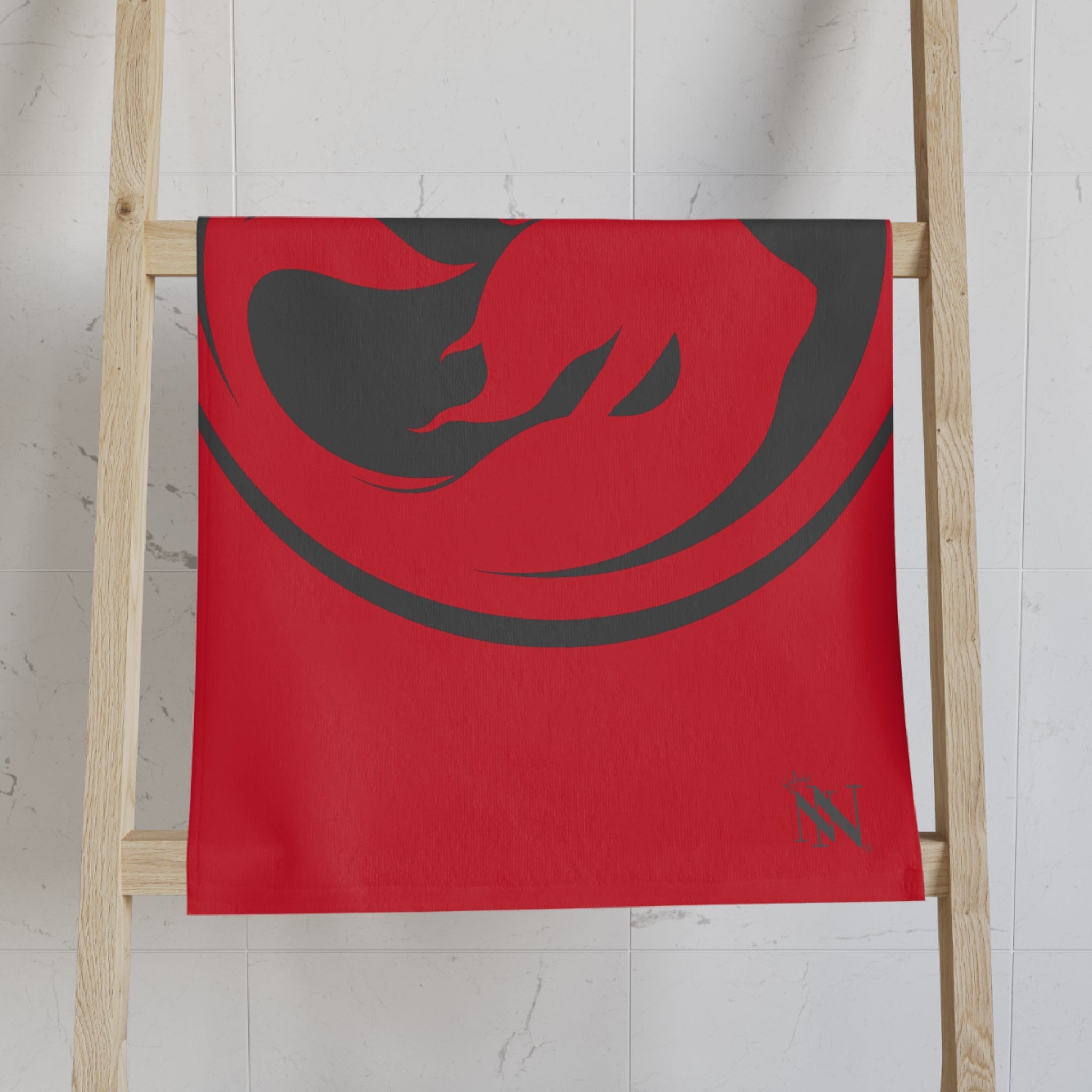 Mermaid Eclipse Red Cum Towel