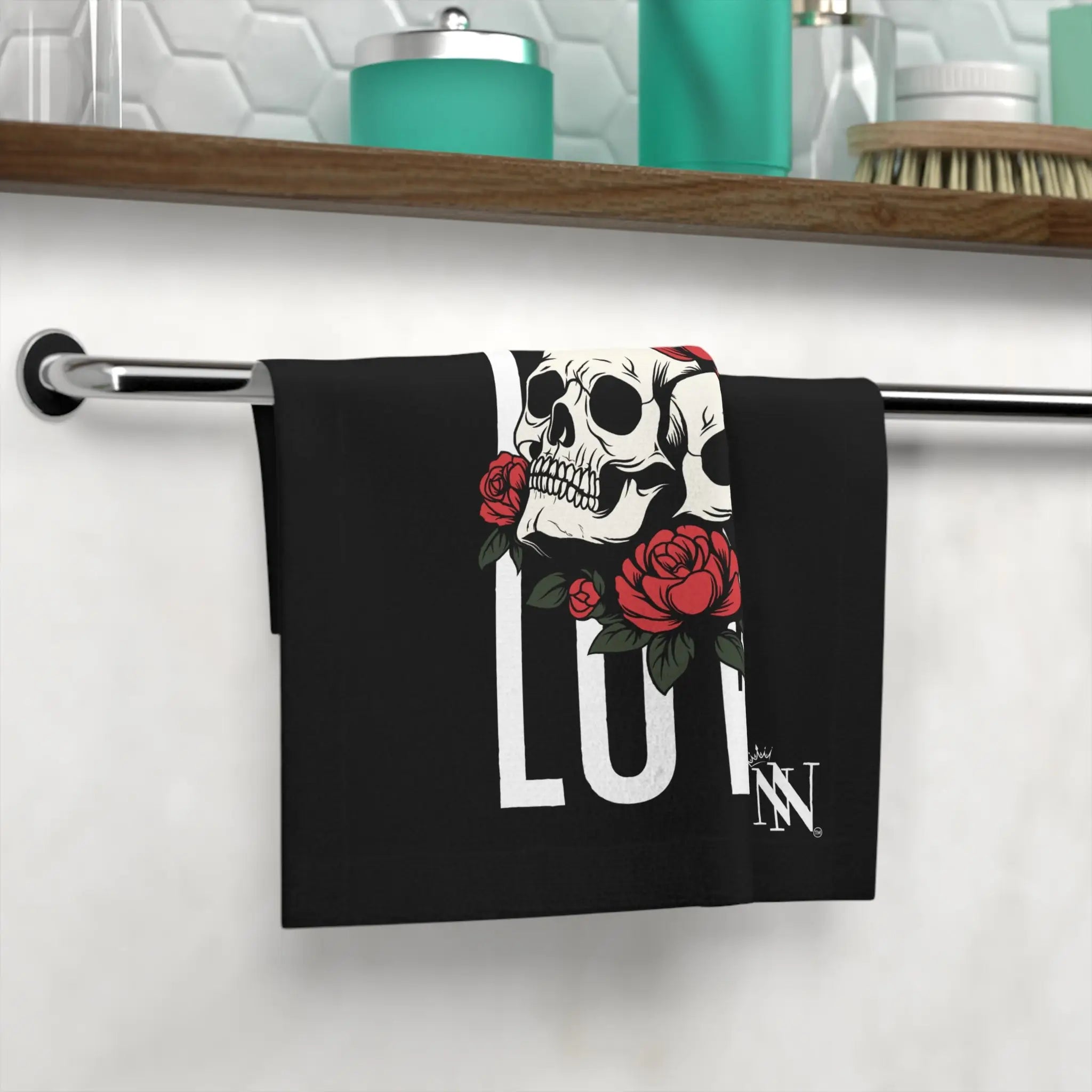 Roses Skulls & Love | Mix & Match Lils’ Fun-Flirty Lovers’ Towels