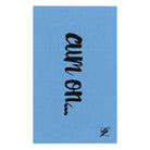 Cum On... Light Blue | Mix & Match Soft Fun-Flirty Lovers’ Towels