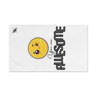 You Are Awesome Emoji | Nectar Napkins Classic Fun-Flirty Lovers’ Towels