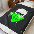 Green Cum Bandit | Mix & Match Soft Fun-Flirty Lovers’ Blankets