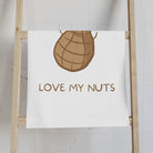 Love My Nuts | Mix & Match Classic Fun-Flirty Lovers’ Towels