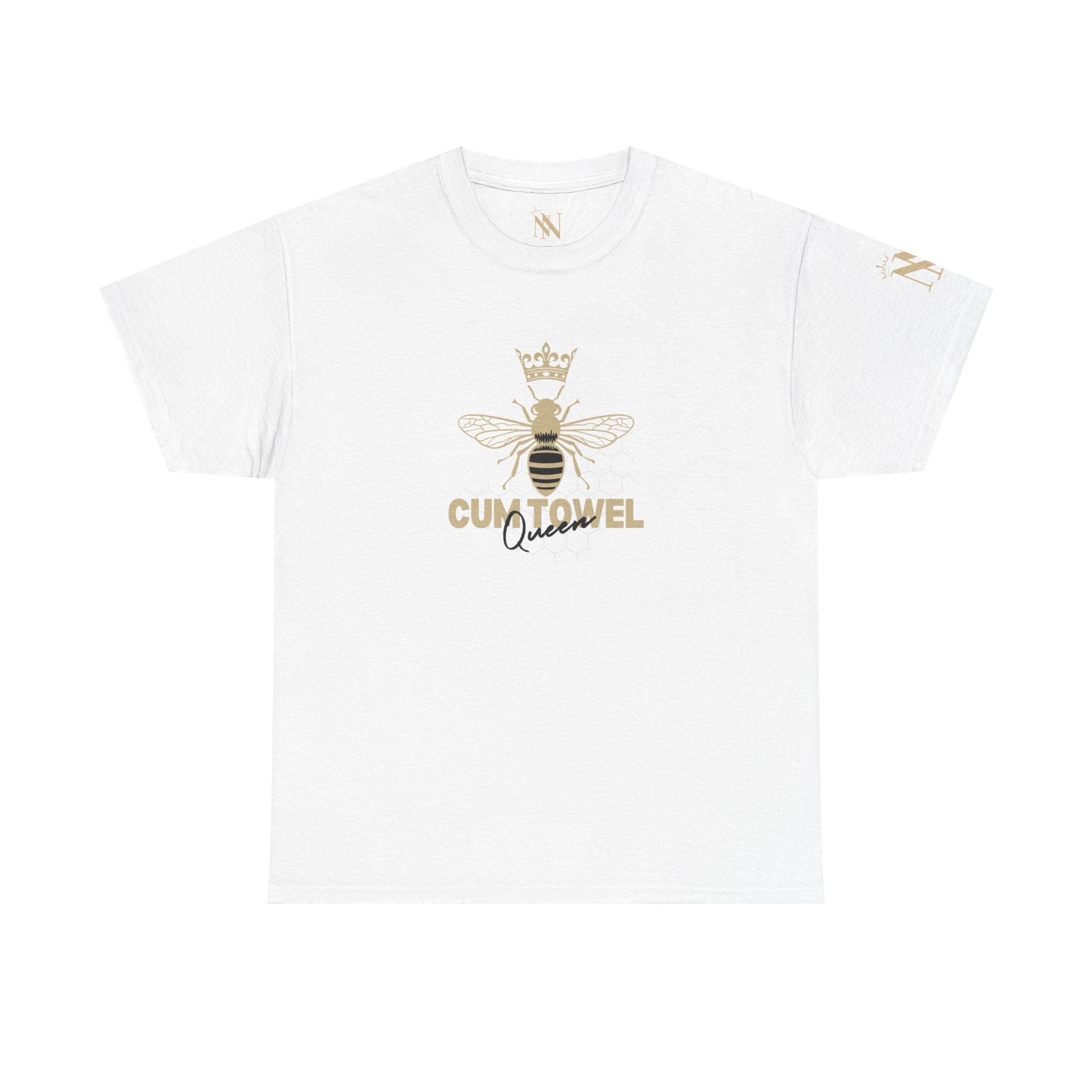Cum Towel Queen | Mix & Match 100% Cotton Unisex Fun-Flirty Lovers’ Tees