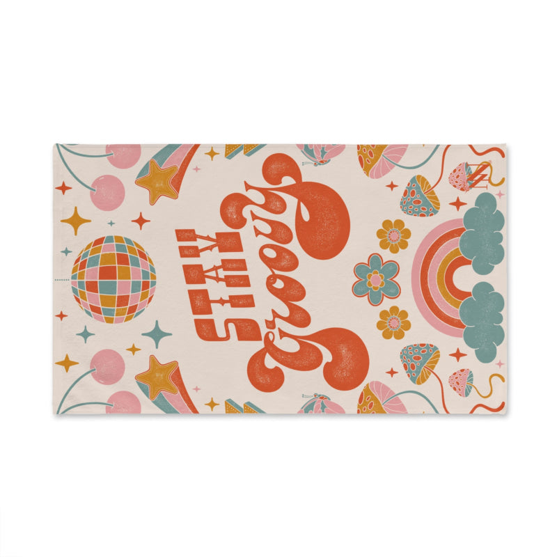 Stay Groovy Vintage Boho | Mix & Match Classic Fun-Flirty Lovers’ Towels