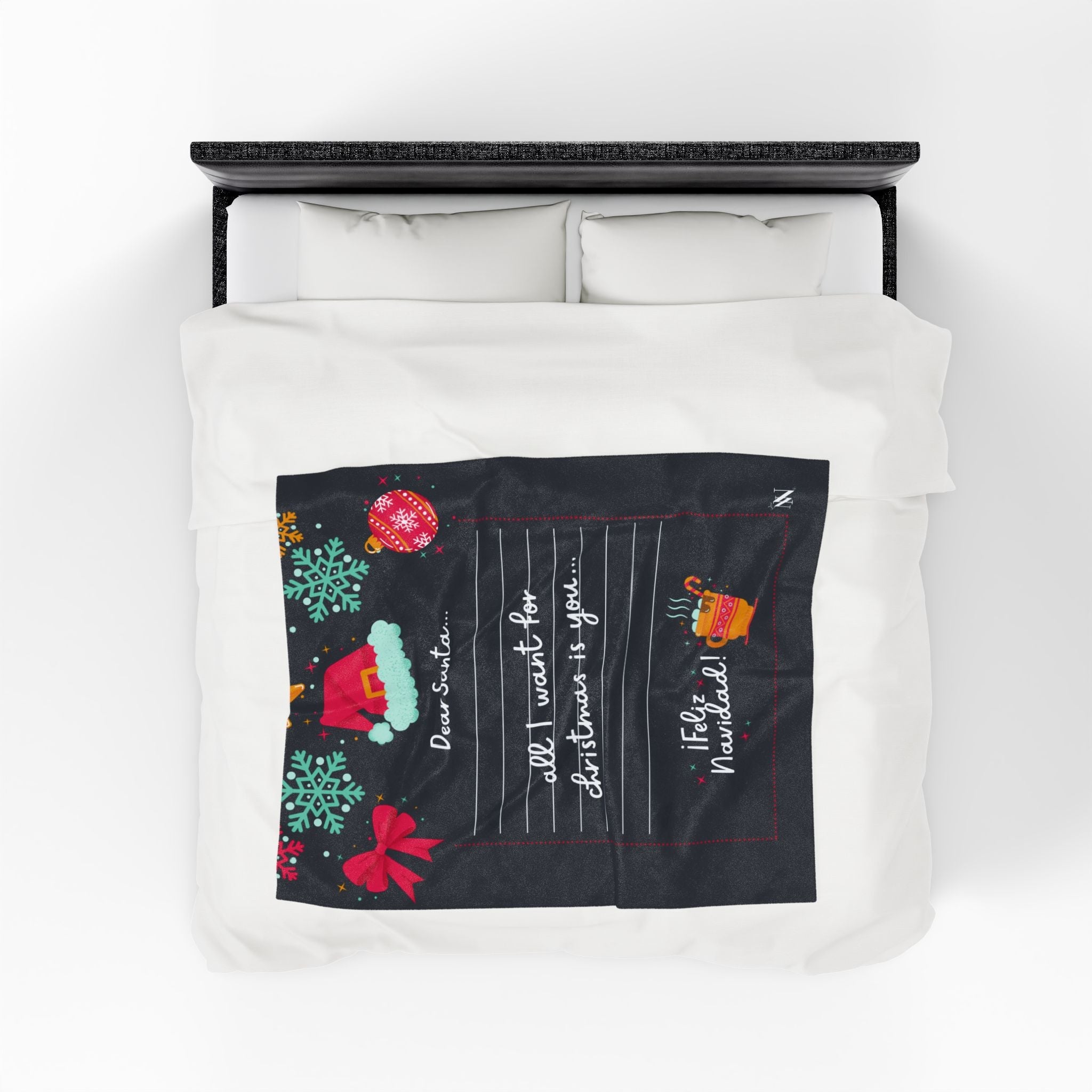 Dear Santa | Mix & Match Velveteen Fun-Flirty Lovers’ Blankets