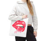 Hers Biting Lip | Mix & Match Fun-Flirty Lovers’ Totes