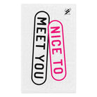 Nice to Meet You | Mix & Match Soft Fun-Flirty Lovers’ Towels
