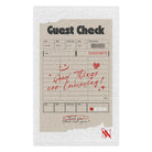 Good Things Are Cumming! Vintage Guest Check | Mix & Match Soft Fun-Flirty Lovers’ Towels