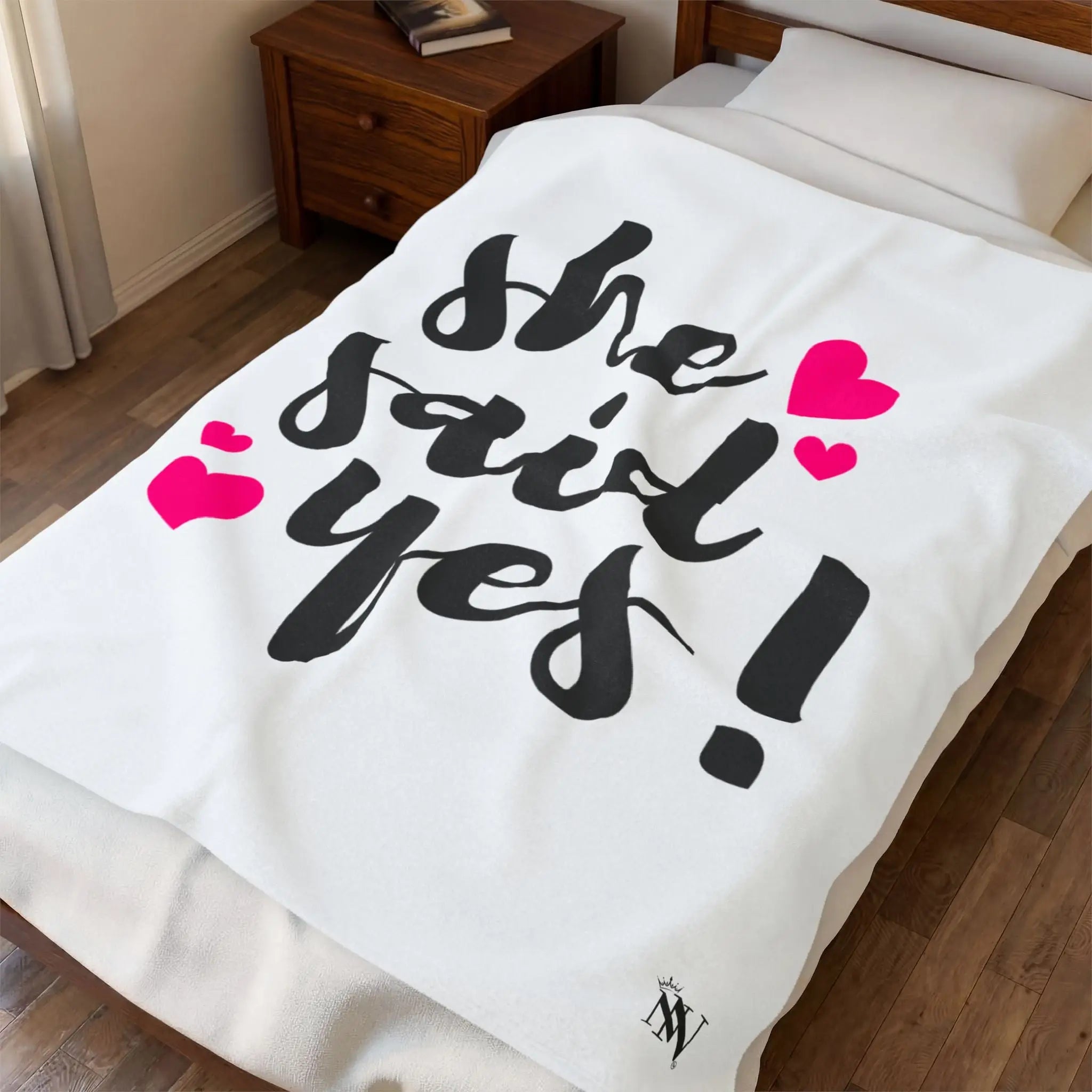 She Said Yes! | Mix & Match Soft Fun-Flirty Lovers’ Blankets