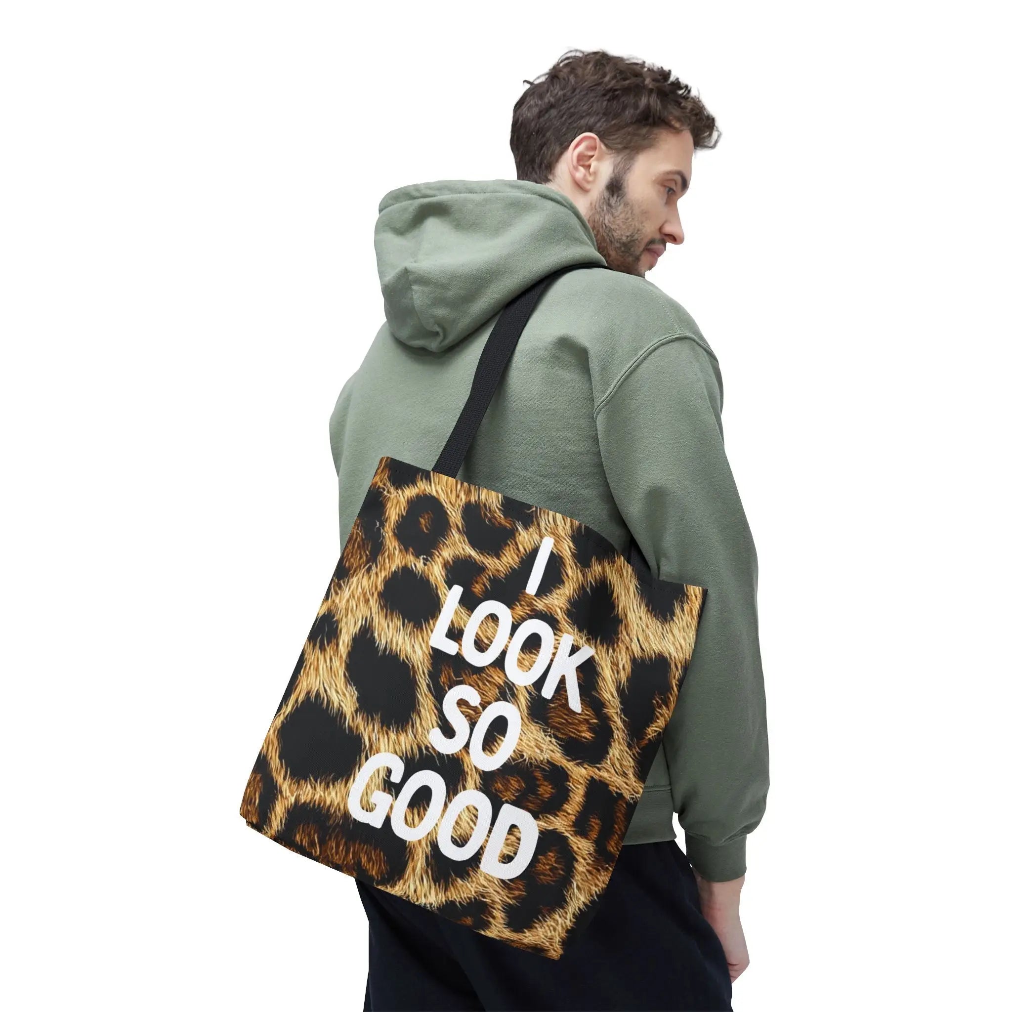 I Look So Good Realistic Cheetah Print Tote Bag