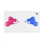 His Hers Boxing White | Mix & Match Original Fun-Flirty Lovers’ Towels