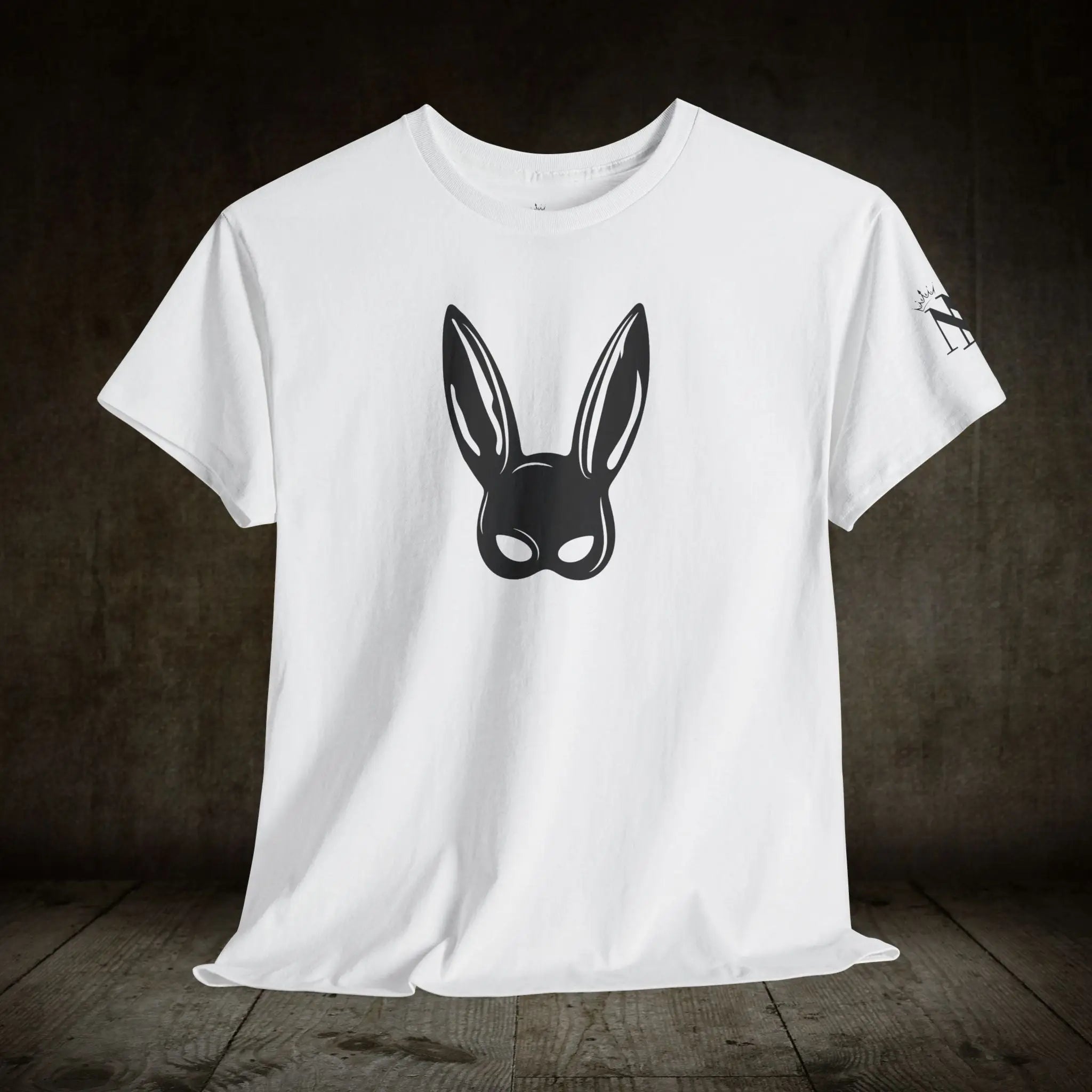 Bunny Mask | Mix & Match 100% Cotton Unisex Fun-Flirty Lovers’ Tees