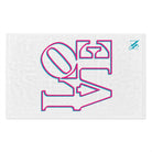 Two-Dimensional Love | Mix & Match Soft Fun-Flirty Lovers’ Towels