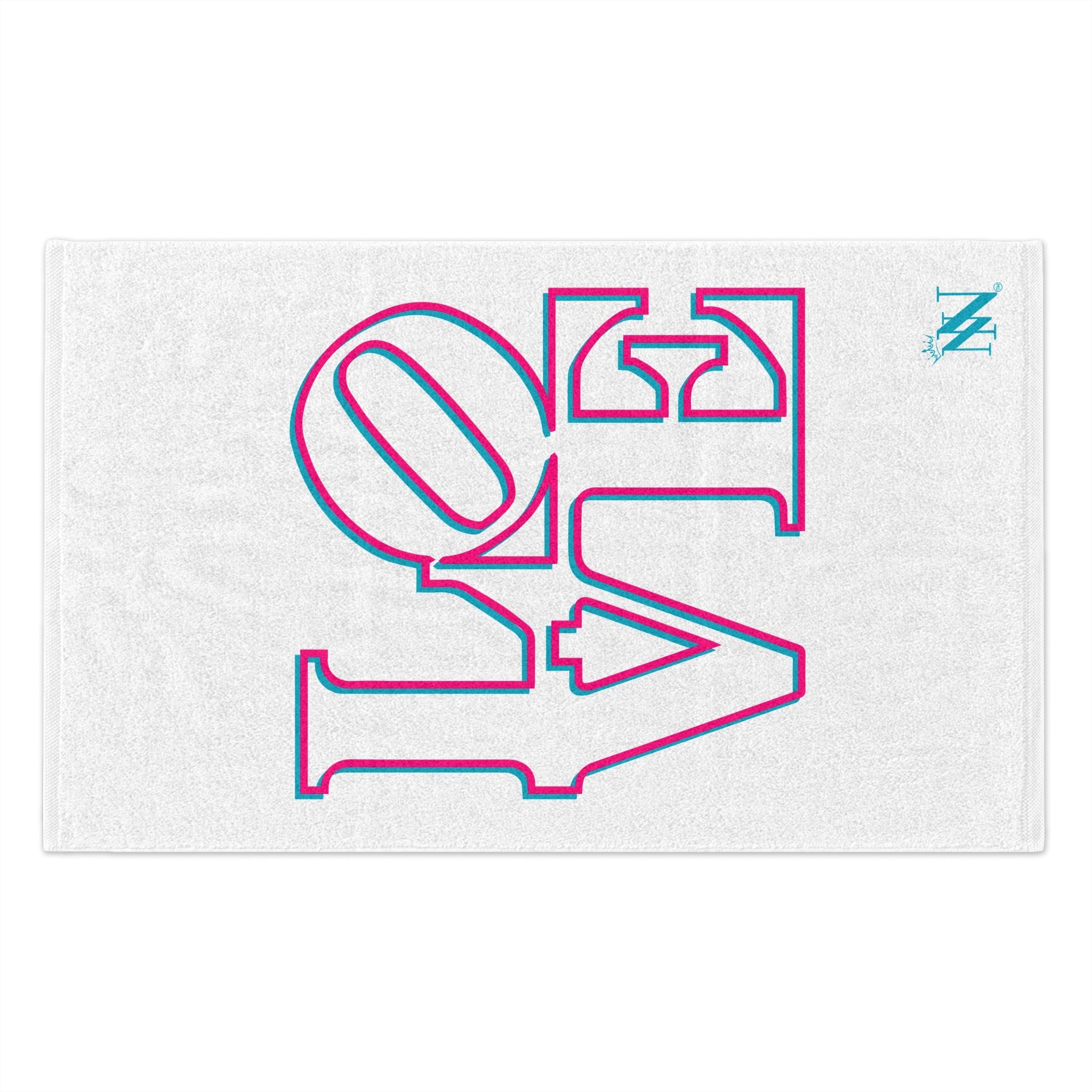 Two-Dimensional Love | Mix & Match Soft Fun-Flirty Lovers’ Towels