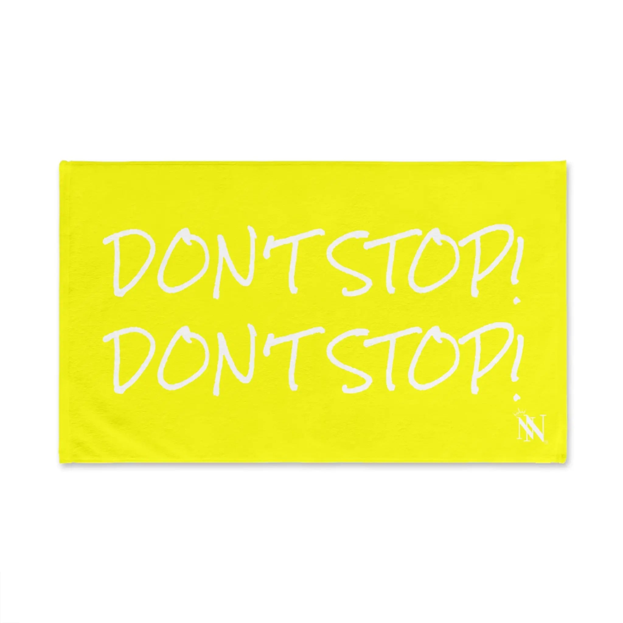 Don’t Stop! Don’t Stop Yellow Cum Towel