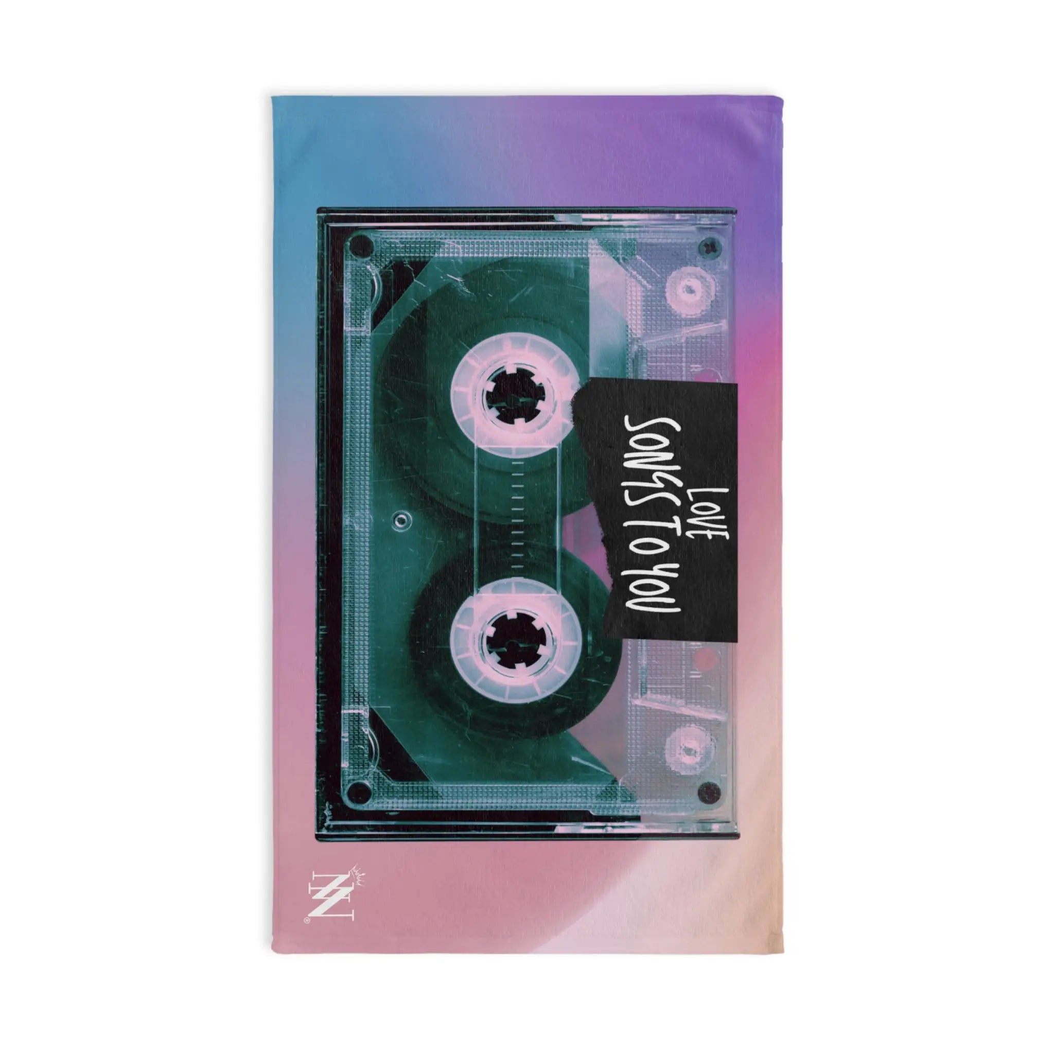 Love Songs to You Cassette Tape Cum Towel