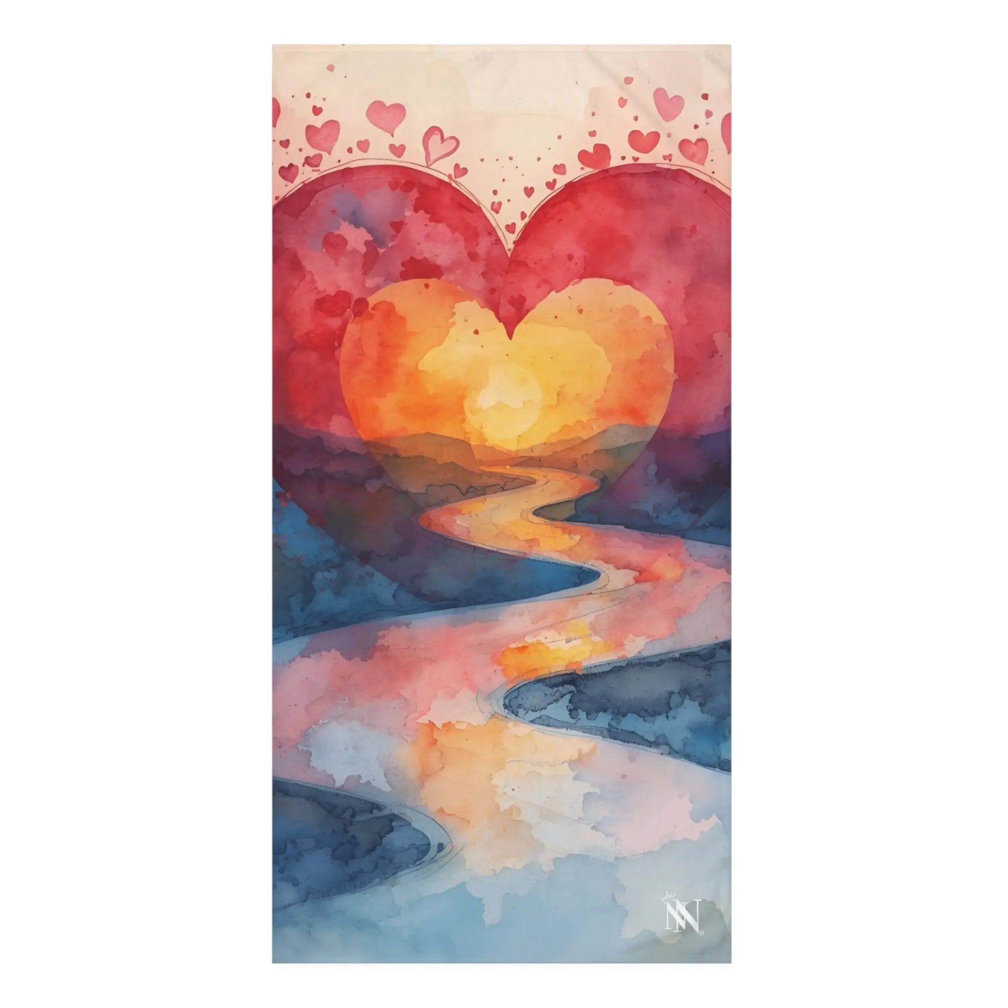 River of Love | Mix & Match XL Fun-Flirty Lovers’ Towels