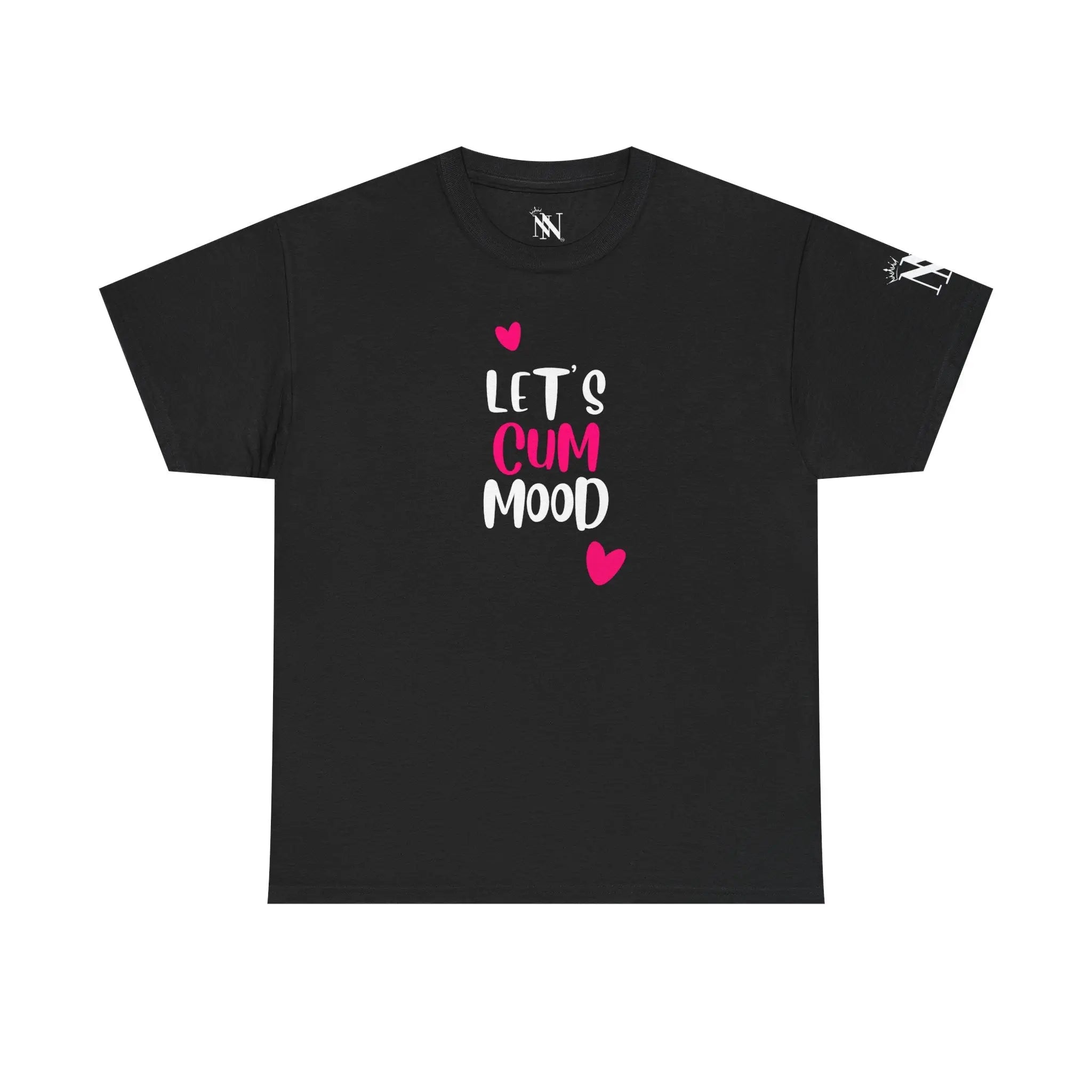 Let’s Cum Mood Hearts Sex Gifts Unisex T-Shirt